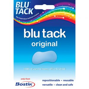 Masa mocująca Bostick Blu Tack 85g, Niebieska